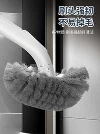 Esdar 2025 Wall-Mounted Toilet Brush with Automatic Opening Base for Deep Cleaning