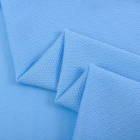 75D 150gsm Birdseye Polyester Spandex Wicking Knit Fabric for T-Shirts & Sportswear