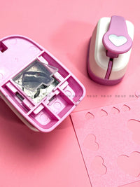 Heart Shape Paper Punch Set for DIY Crafts, Card Making, and Decorations