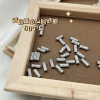 Mini Nail Sanding Bands and Mandrel Set for Manicure and Pedicure