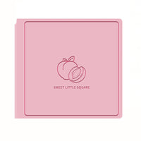 A5 Square Fruit Notebook Sketchbook Soft Cover Lined Journal Macaron Color