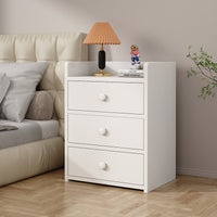 Bedside Table, Small Nightstand with Storage, Modern Minimalist End Table for Bedroom