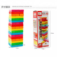 Wooden Rainbow Stacking Blocks for Kids, Educational Arch Building Toy