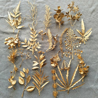 Artificial Gold Chinese New Year Floral Arrangement Accessories