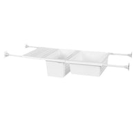 Japanese Style Under-Sink Storage Rack Expandable Shelf Organizer for Cabinets