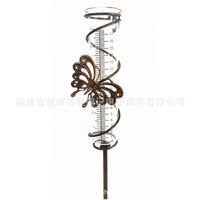 Decorative Rain Gauge for Garden and Outdoor Use