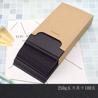 Metallic Gold/Silver Blank Cardstock Postcards for DIY Crafts and Menus