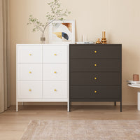 Modern Minimalist Iron Art Sideboard Cabinet with Drawers for Kitchen and Living Room