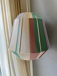 Bohemian Handwoven Cotton Rope Pendant Light Shade for Dining Room Bedroom