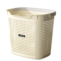 Laundry Hamper with Breathable Hollow Design, Large Capacity Storage Basket for Bathroom, Dorm, and Home