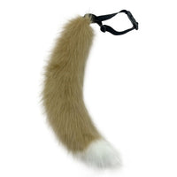 Handmade Fox Cat Ear and Tail Cosplay Set with Headband