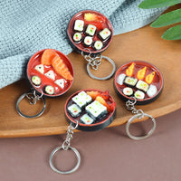Miniature Sushi Platter Keychain / Charm