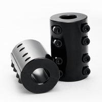 Rigid Clamp Coupling for Motor Shafts, High Concentricity Steel