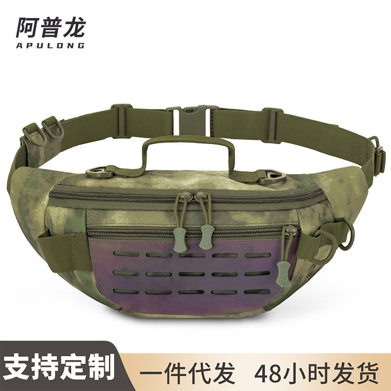 Multifunctional Laser Reflective Waist Pack for Outdoor Sports Cycling Fishing