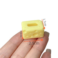 Miniature Cheese Tissue Box Pen Holder 3D Printed Dollhouse Accessory Model