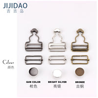 Gourd Buckle Metal Adjuster for Overalls and Garments