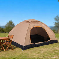 Automatic Pop-Up Camping Tent for Outdoor Hiking and Beach, Portable Sun Protection and Rainproof