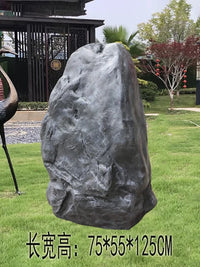 Fiberglass Artificial Rock Landscape Ornament for Outdoor Display