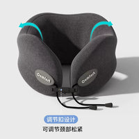 Miaoxixiong Memory Foam U-Shaped Neck Pillow for Travel and Napping