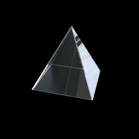 Acrylic Pyramid Display Case for Resin Crafts