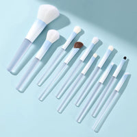 Chen Yuanyuan Signature 10-Piece Makeup Brush Set with Optional Bear Pouch