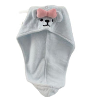 Cute Dog Absorbent Quick-Dry Hair Towel Wrap for Women