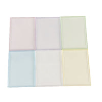 Shell-Style Transparent Card Holder Frame for Collectible Cards and Instant Photos