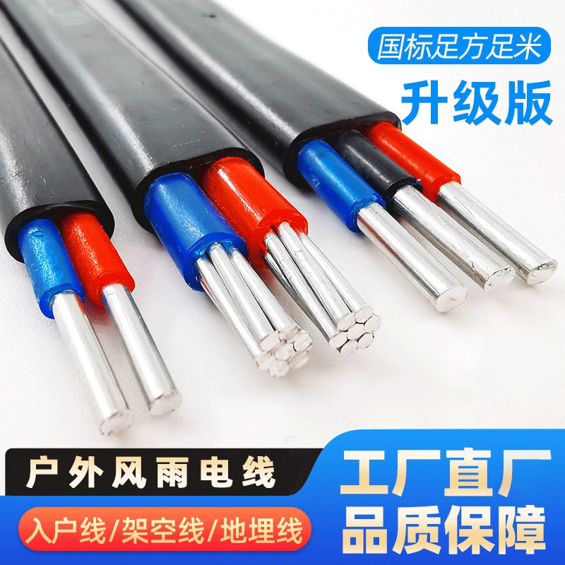 Outdoor Standard 2/3 Core Aluminum Electrical Cable for Home and Industrial Use