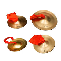 Brass Cymbals for Adults and Students, Percussion Instrument Set