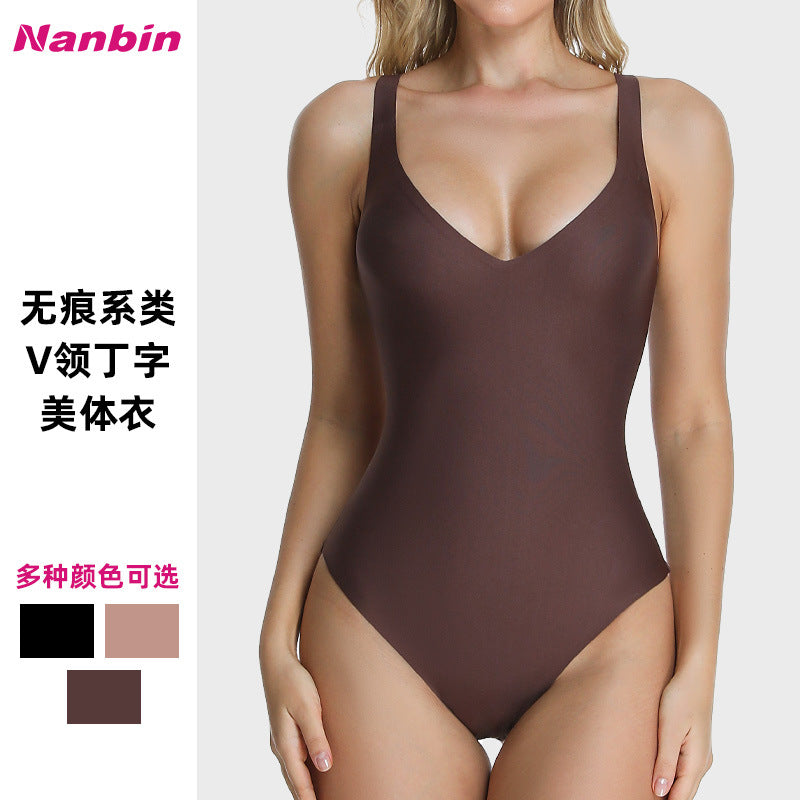 Seamless Adjustable Strap Full Body Shaper for Women Tummy Control Waist Trainer