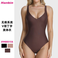 Seamless Adjustable Strap Full Body Shaper for Women Tummy Control Waist Trainer
