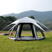 Alltel Outdoor Camping Yurt Circus Tent Automatic Rainproof 4-Season Thickened Hemisphere Tent