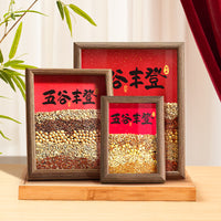 Grain Harvest Photo Frame Tabletop Ornament for New Home Decor and Housewarming Gifts