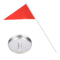 Golf Putting Green Flagstick with Stainless Steel Hole Cup