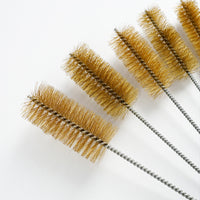 Handheld Brass Wire Tube Cleaning Brush for Rust Removal and Polishing