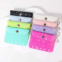 M5 Loose-Leaf Notebook Refill Pouch, PVC Card Holder, Portable Coin Purse with Hanging Loop