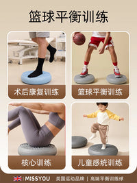 Montessori Balance Pods Half Yoga Ball for Core and Ankle Strength Training
