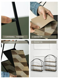Multi-layer Nordic Style Display Shelf for Cosmetics and Sundries