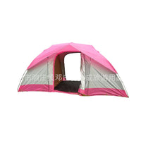 Thickened Outdoor Camping Tent with Canopy, Large Space, Portable Automatic Quick Setup for 3-4 People
