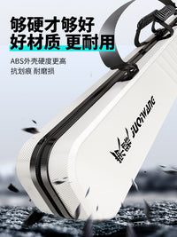 Portable Hard Shell Fishing Rod Bag Lightweight Waterproof Multi-functional Storage Case