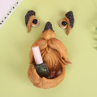 Tree Monster Bird Feeder Resin Craft Ornament for Garden & Outdoor Decor