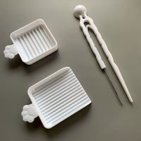 Perler Bead Tool Kit with Cat Paw Stand and Tweezers for 2.6mm Beads