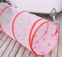 Kids Rocket Play Tent 3-Piece Set with Ball Pit and Tunnel for Indoor/Outdoor Play