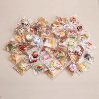 Miniature Simulation Bread Cake Dessert Food Model Toy for Kids