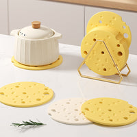 Silicone Heat Insulation Mat for Dining Table, Anti-scalding, High Temperature Resistant Placemat, Bowl, Cup, Pot, and Pan Mat