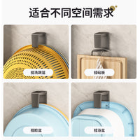 Foldable Wall-Mounted Basin Holder for Bathroom and Shower
