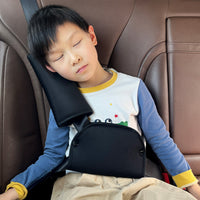 Car Seat Belt Adjuster for Kids, Shoulder and Abdomen Protector, Anti-Neck Chafing