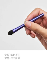 Star Dou Xiaoxianzi Detachable Makeup Brush Set with Replaceable Heads for Eyeshadow, Concealer, and Eyebrows