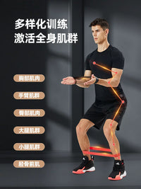 Langwei Resistance Loop Bands for Leg Strength Training, Yoga, Pilates, Athletics, and Rehabilitation