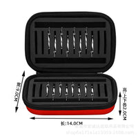 EVA Fishing Lure Hook Line Sequin Storage Bag Fly Fishing Hook Box Portable Waterproof Lure Accessory Case